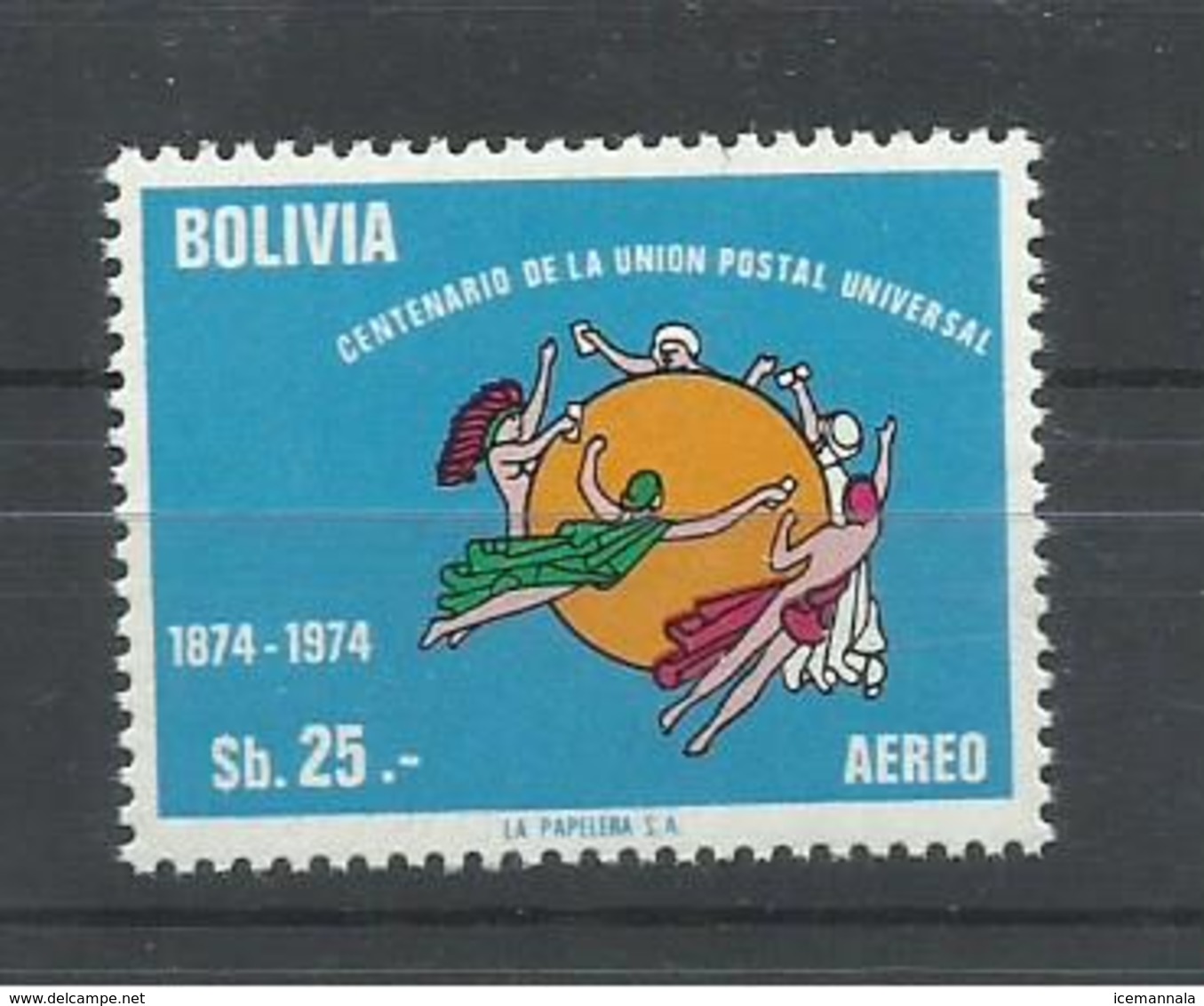 BOLIVIA  YVERT  AEREO 338    MNH  ** - Bolivia