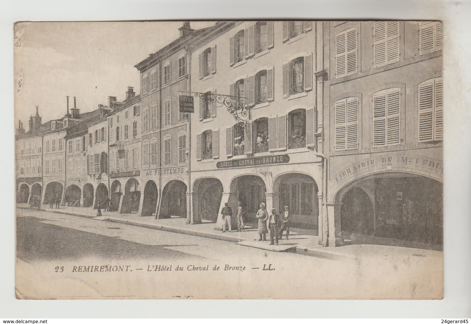 CPA REMIREMONT (Vosges) - L'Hôtel Du Cheval De Bronze - Remiremont