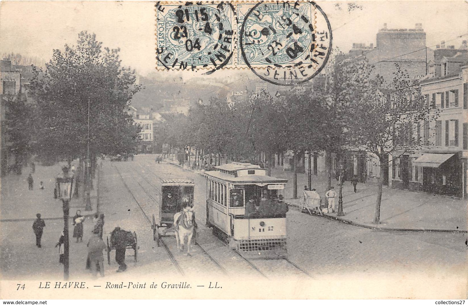 76-LE-HAVRE- ROND-POINT DE GRAVILLE - Graville