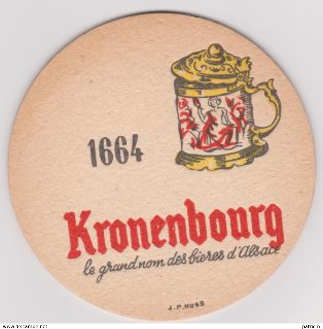 Anciens Sous Bocks De Biere De La Brasserie Kronenbourg - Sous-bocks