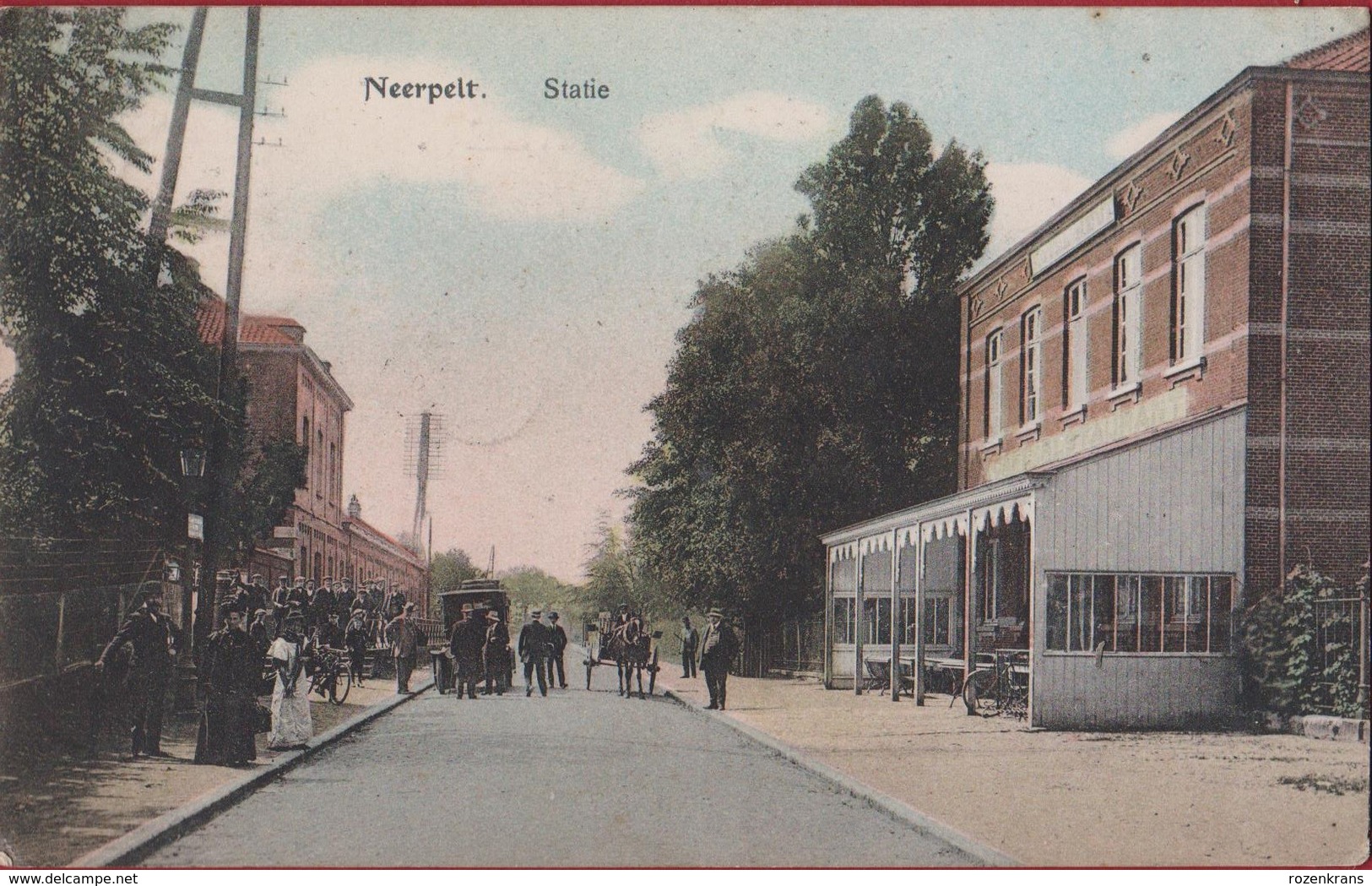 Neerpelt Station Statie Geanimeerd ZELDZAAM - Neerpelt