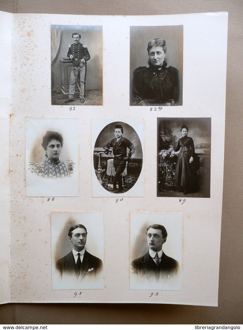 Notizia sulla Famiglia Magnoni Tip. Zuffi Ferrara 1909 26 Fotografie Originali