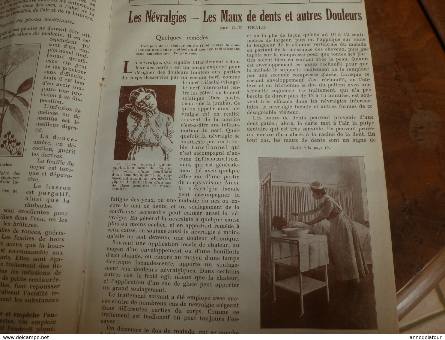 1932  Comment Général CAMBRONE Fut Condamné à Mort Et Gracié; Rester Jeune;Herborisez;Maux De Tête; (revue VIE Et SANTÉ) - 1900 - 1949