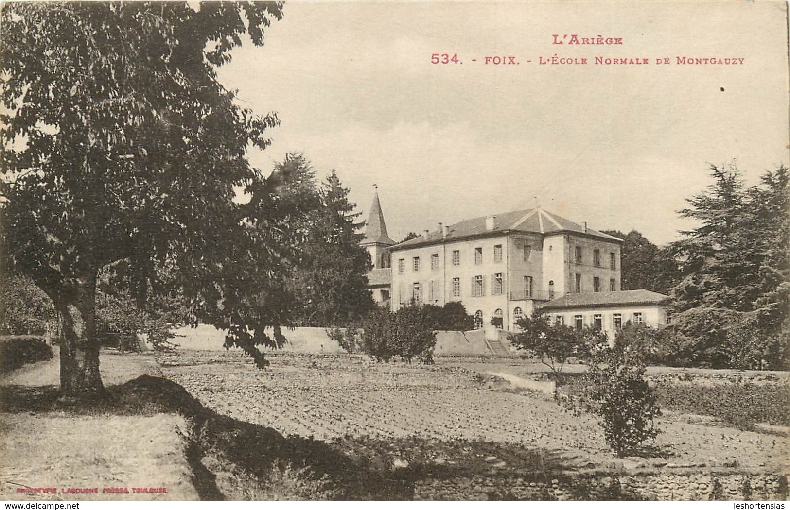 FOIX ECOLE NORMALE DE MONTGAUZY - Ecoles