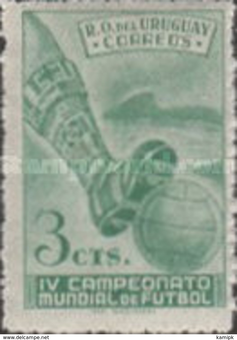 USED STAMPS Uruguay - The 4th Anniversary Of The Football World Cup -1951 - Uruguay