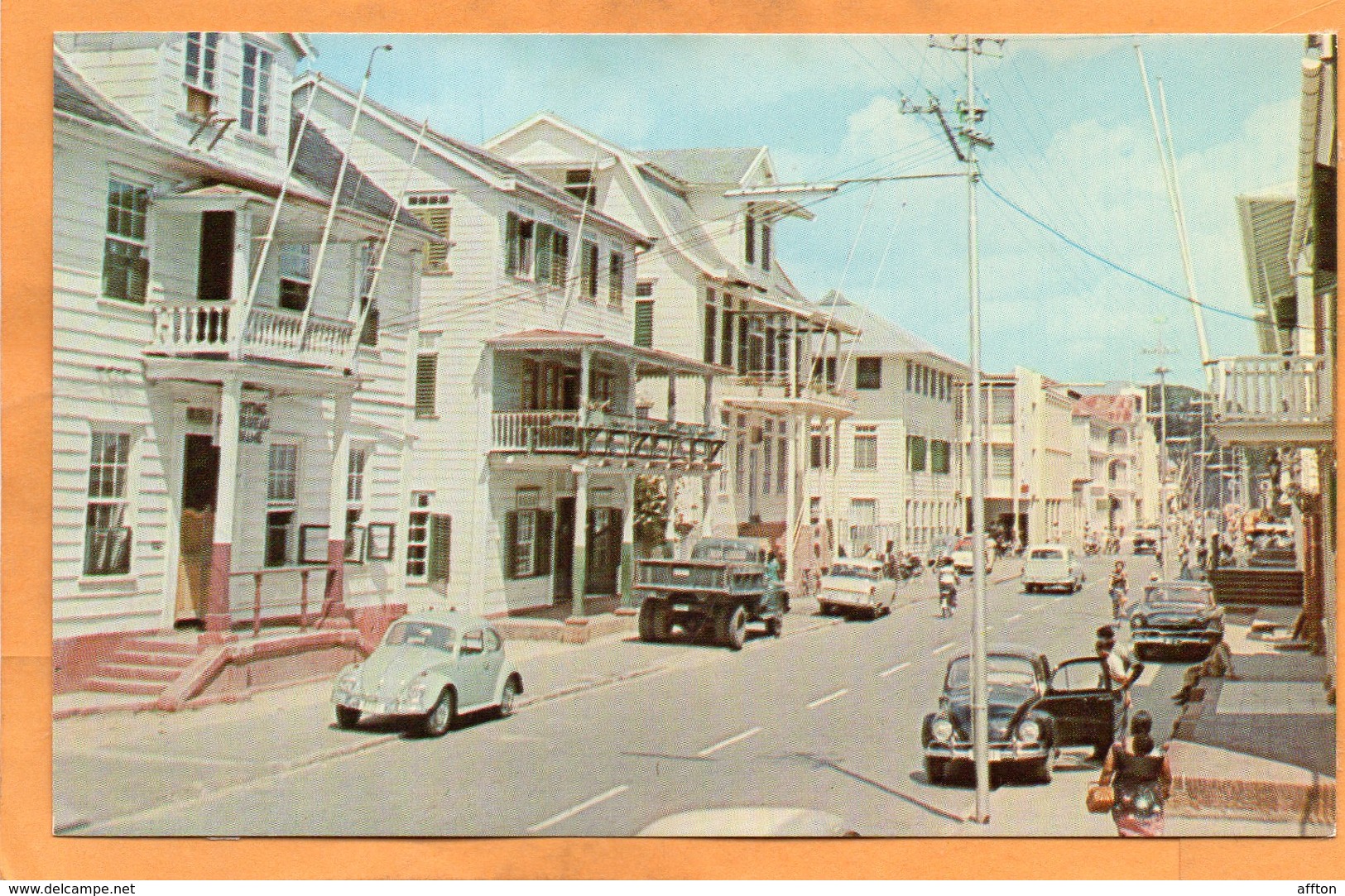 Paramaribo Suriname Old Postcard - Suriname