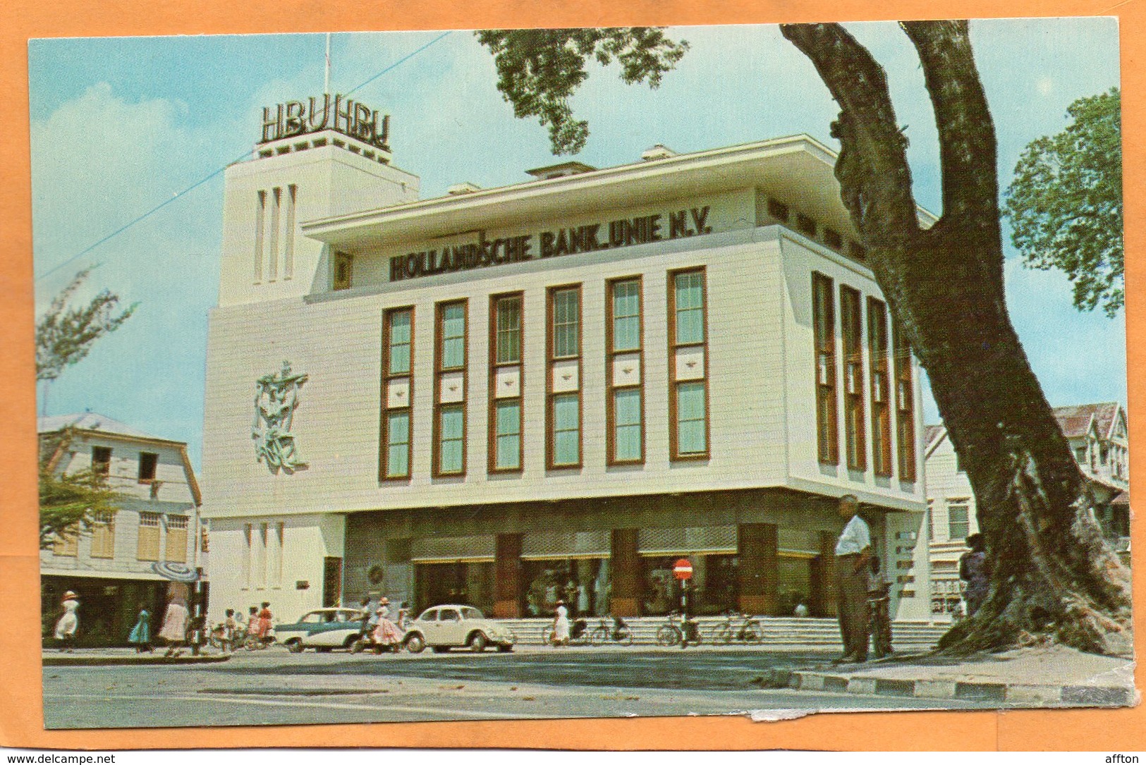 Paramaribo Suriname Old Postcard - Surinam