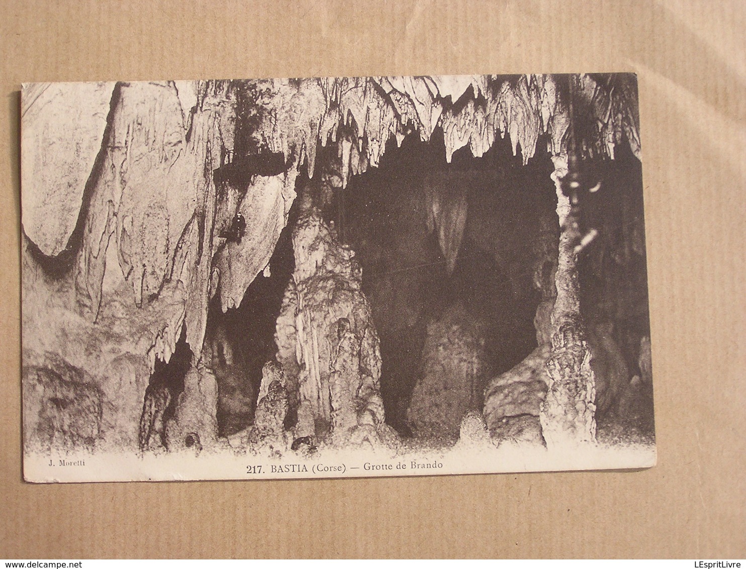 BASTIA Grotte De Brando Corse Carte Postale Postcard - Bastia