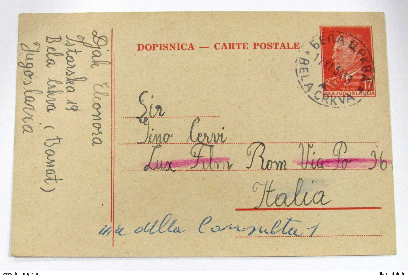 Yugoslavia - Cartas & Documentos