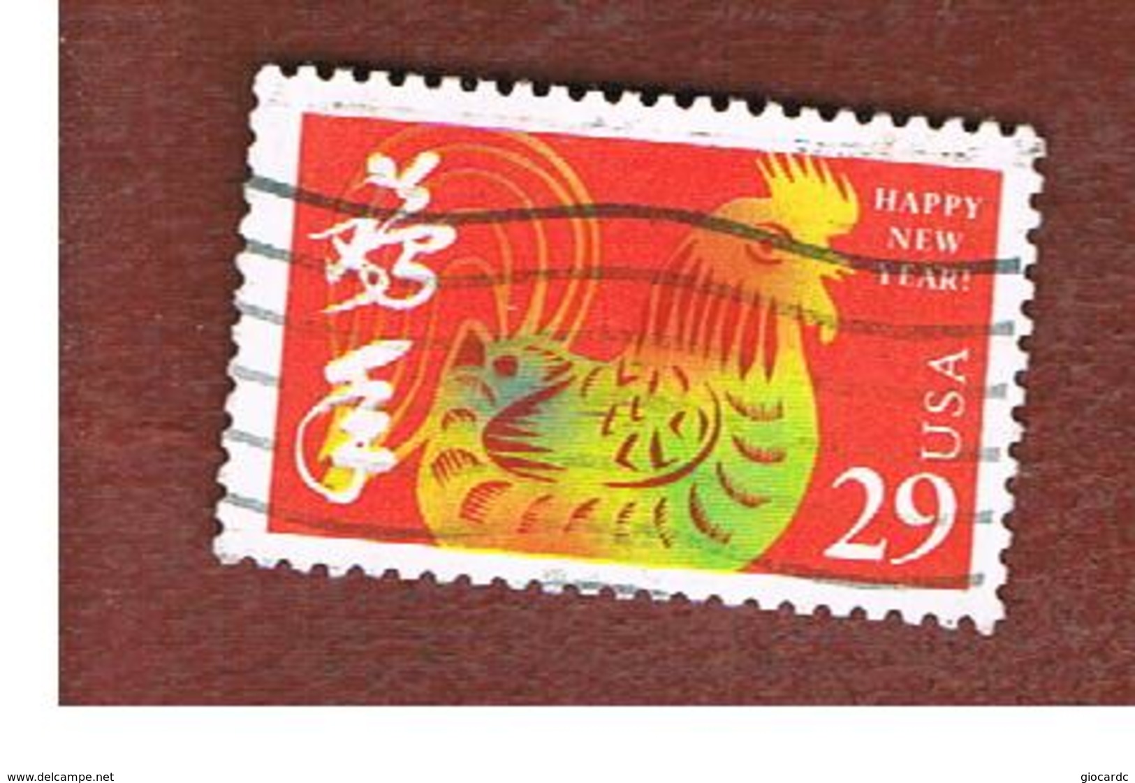 STATI UNITI (U.S.A.) - SG 2768 - 1992 CHINESE NEW YEAR: ROOSTER - USED - Usati