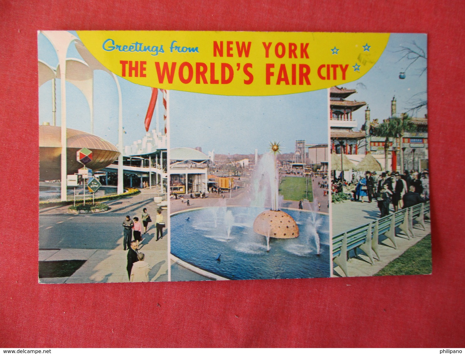 Greetings NY World's Fair Multi View  New York > New York City   Ref 3232 - Manhattan