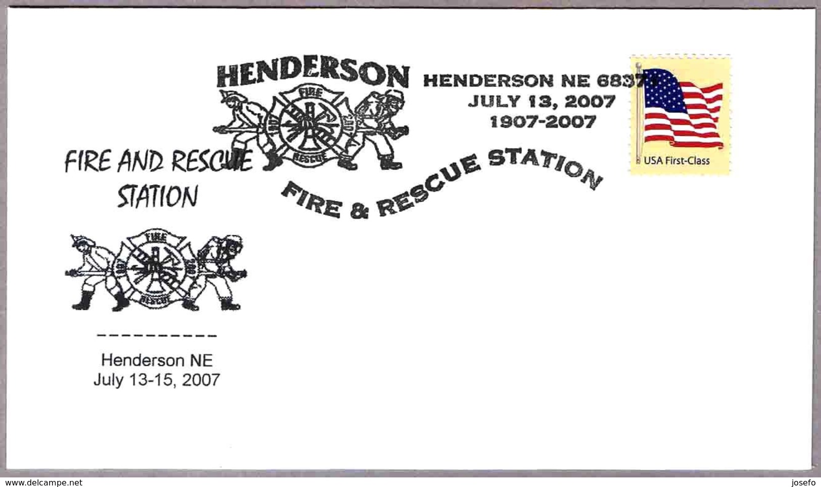 BOMBEROS - FIRE AND RESCUE STATION - FIREFIGHTING. Henderson NE 2007 - Bombero