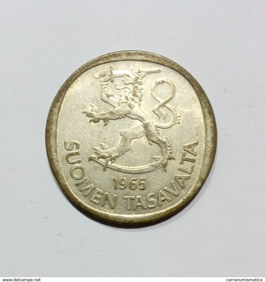 FINLANDIA - 1 MARKKA ( 1965 ) Silver - Finlandia