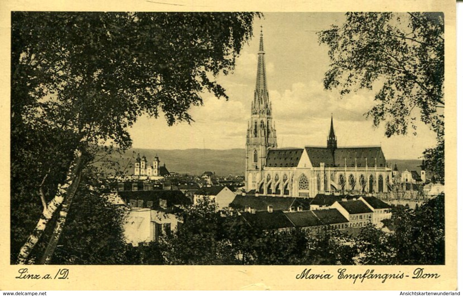 007430  Linz A. D. - Maria Empfängnis-Dom  1935 - Linz