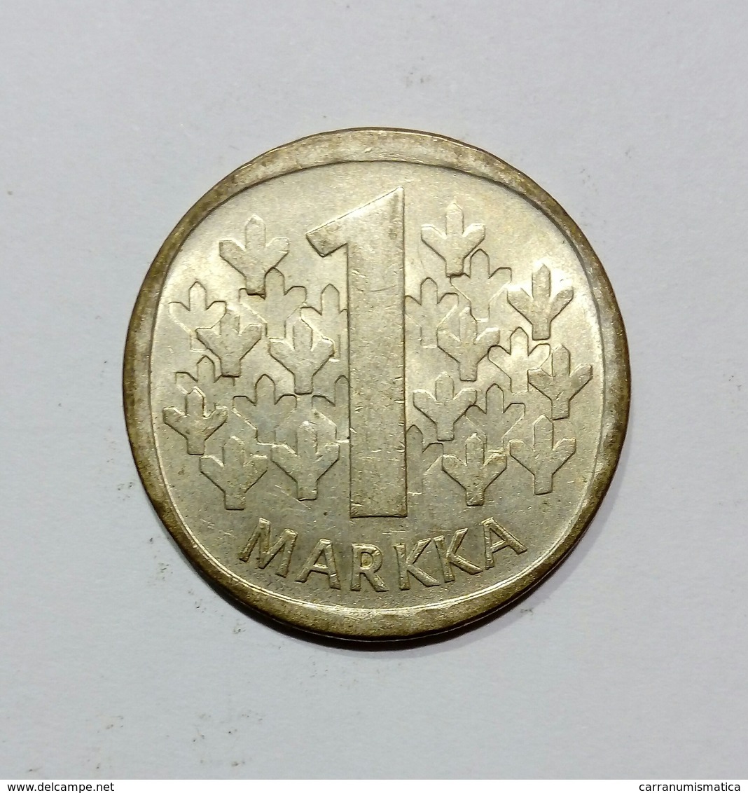 FINLANDIA - 1 MARKKA ( 1966 ) Silver - Finlandia