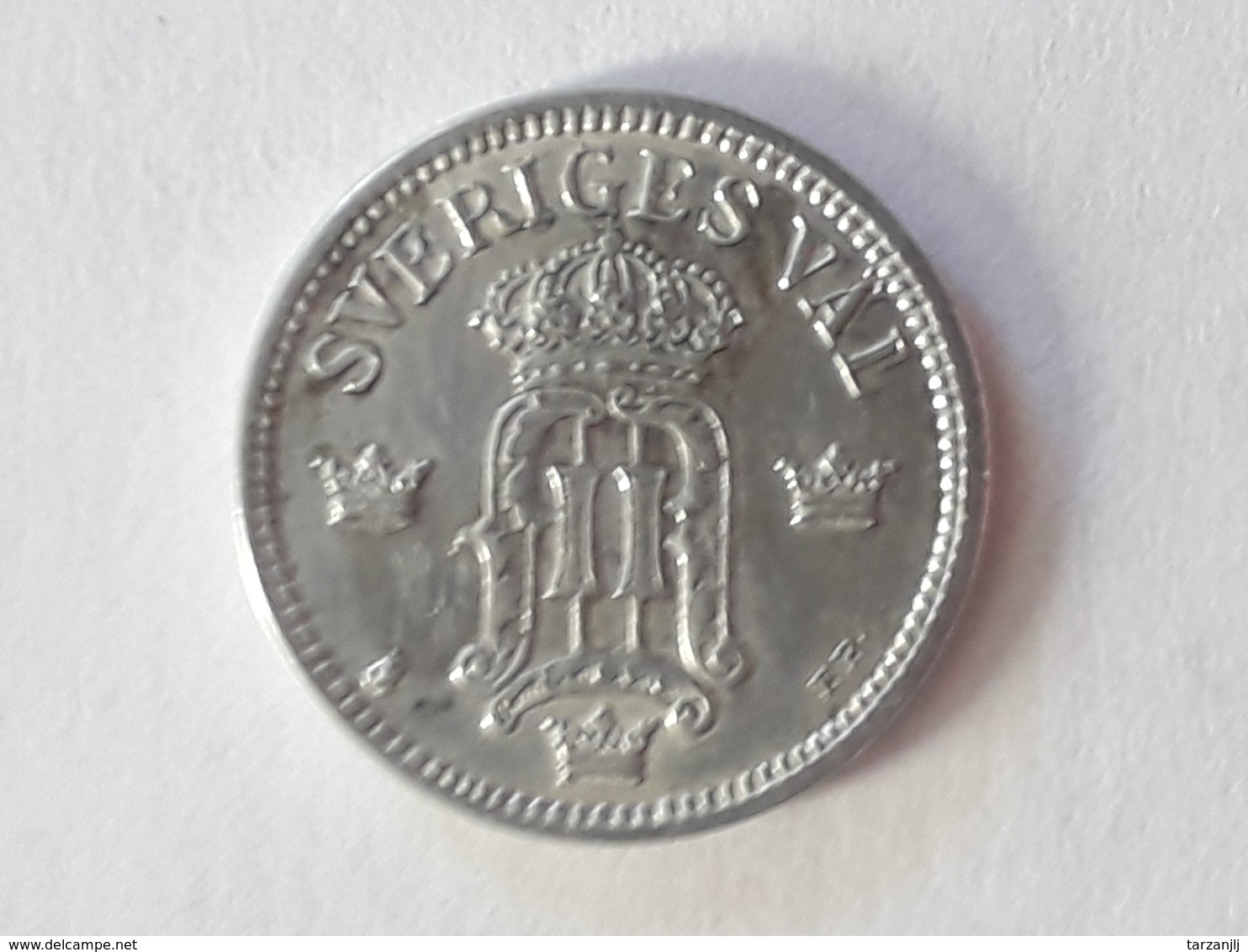 25 Öre Suède (Sweden) 1907 Silver - Suède