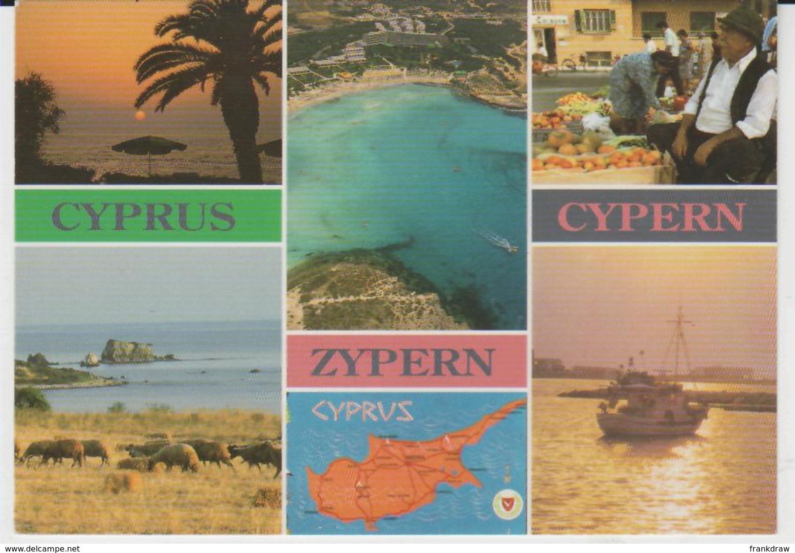 Postcard - Cyprus - Zypern - Cypern Six Views - Unused Very Good - Unclassified