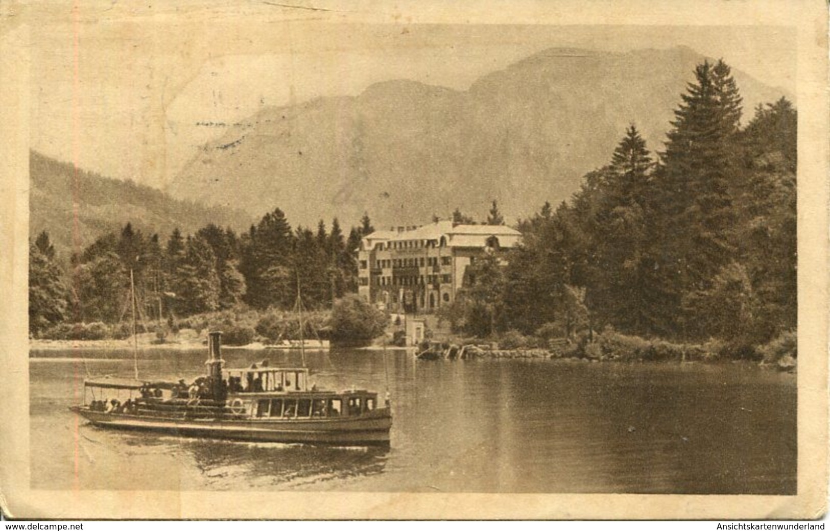 007438  Hotel Kreuzstein Am Mondsee  1923 - Mondsee