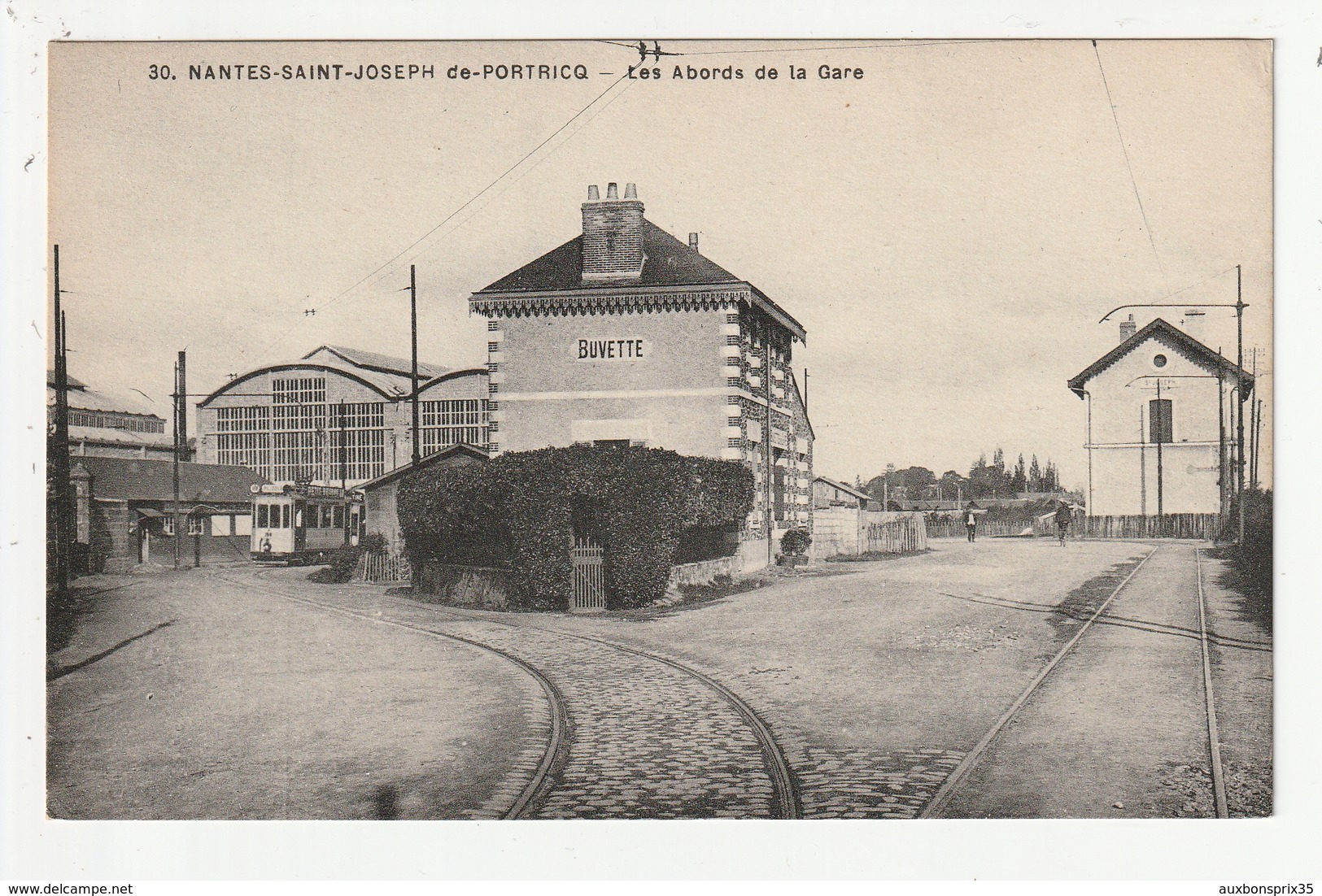 NANTES - SAINT JOSEPH DE PORTRICQ - LES ABORDS DE LA GARE - BUVETTE - 44 - Nantes