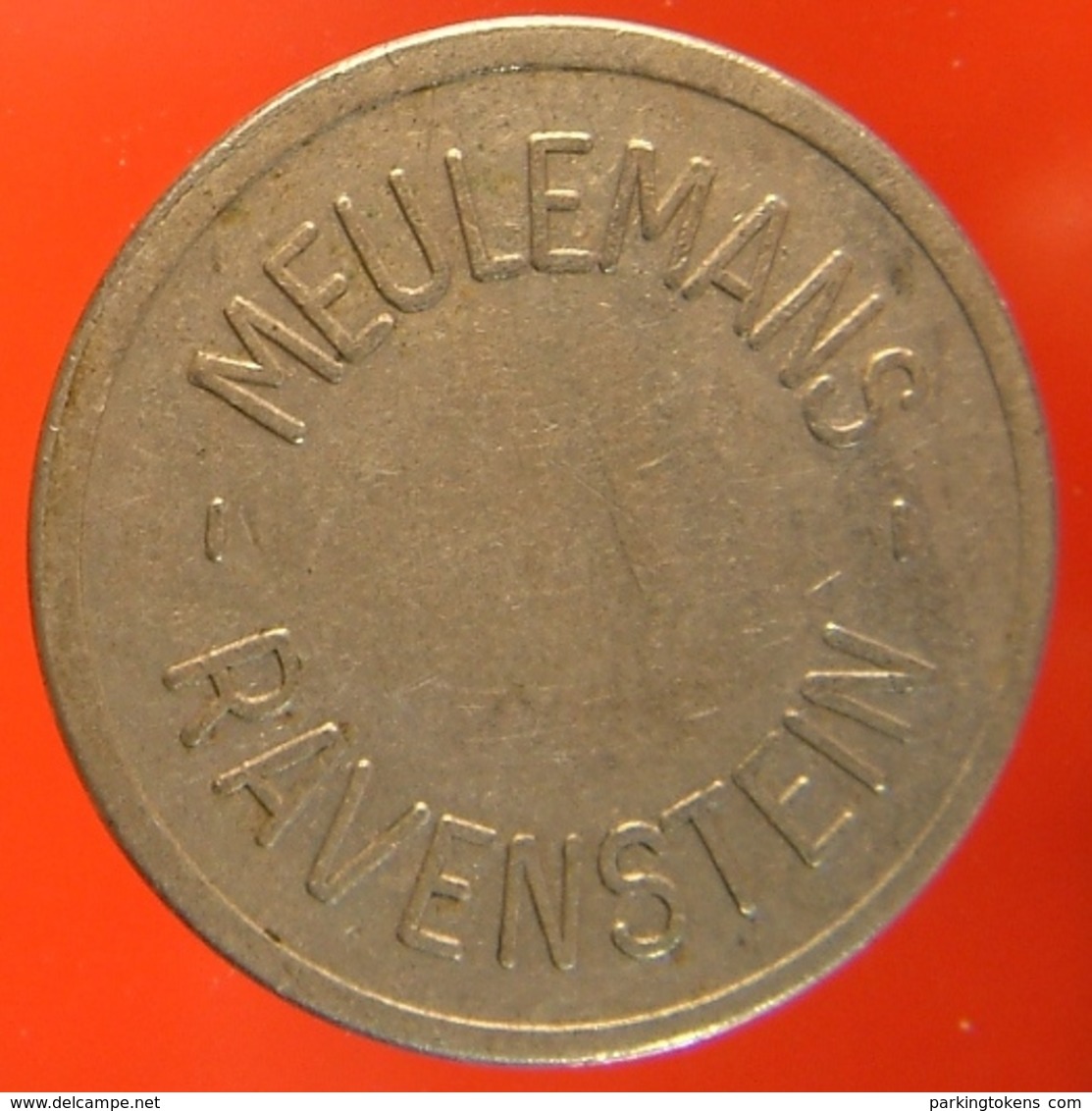 KB290-1 - MEULEMANS RAVENSTEIN - Ravenstein - WM 22.5mm - Koffie Machine Penning - Coffee Machine Token - Professionals/Firms