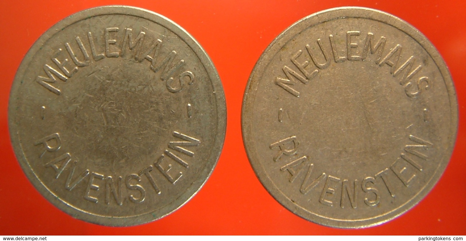 KB290-1 - MEULEMANS RAVENSTEIN - Ravenstein - WM 22.5mm - Koffie Machine Penning - Coffee Machine Token - Professionnels/De Société