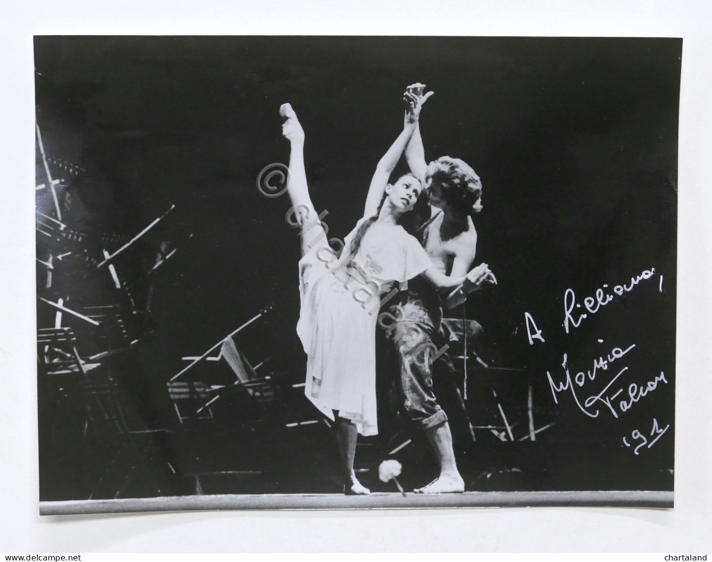 Opera Balletto - Autografo Della Ballerina Marzia Falcon - 1991 - Altri & Non Classificati