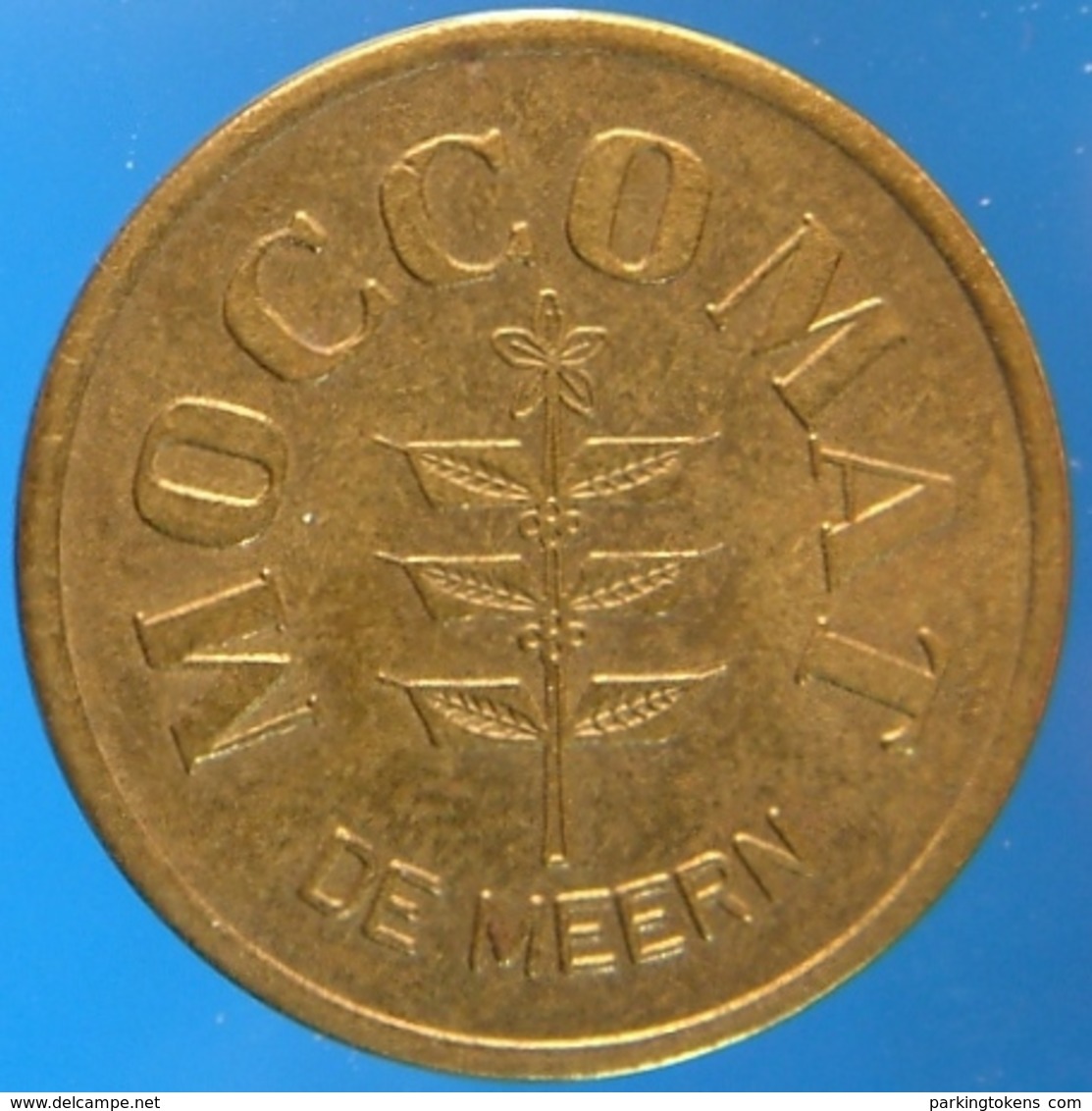 KB296-1 - MOCCOMAT DE MEERN - De Meern Utrecht - B 20.0mm - Koffie Machine Penning - Coffee Machine Token - Professionals/Firms