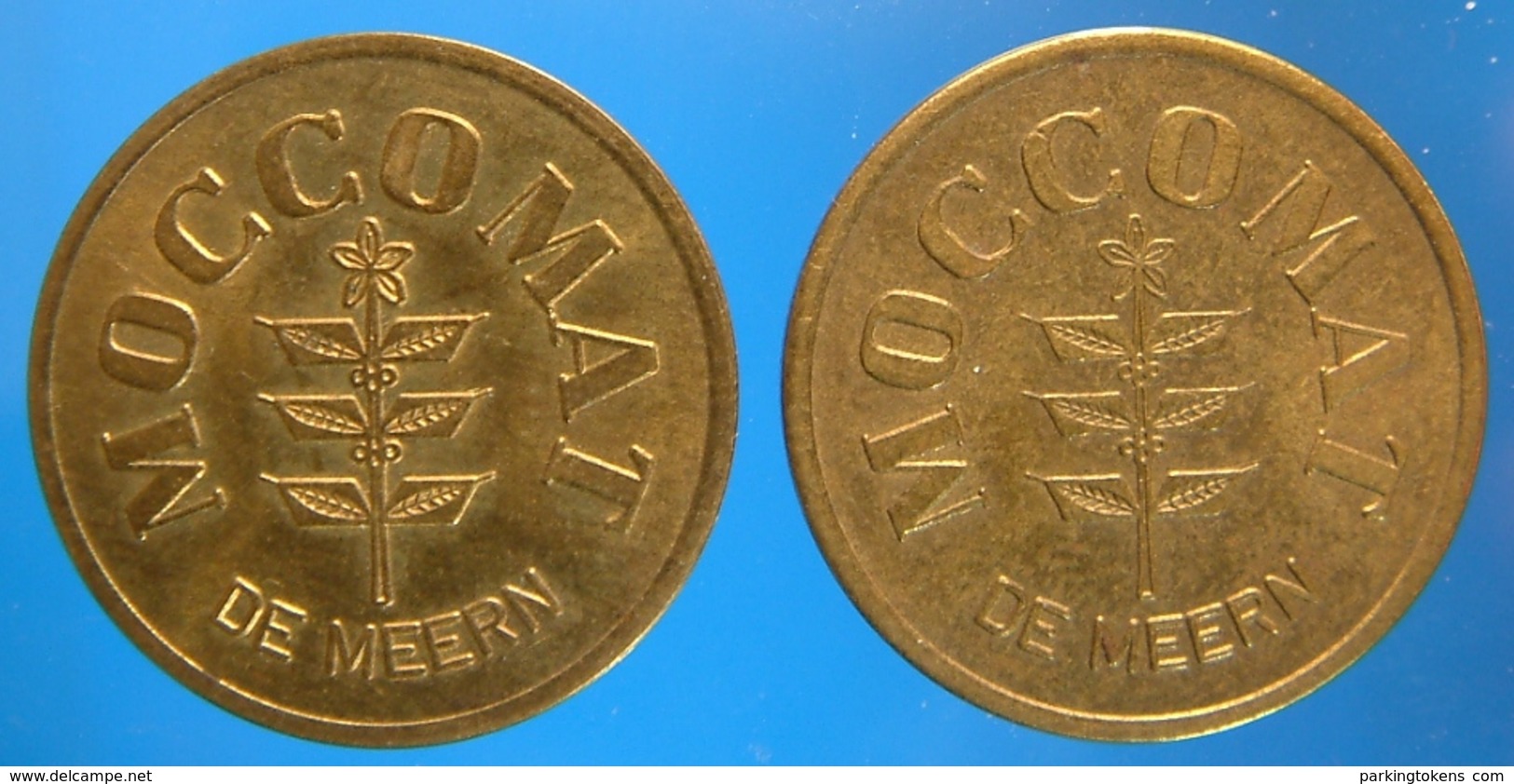 KB296-1 - MOCCOMAT DE MEERN - De Meern Utrecht - B 20.0mm - Koffie Machine Penning - Coffee Machine Token - Firma's