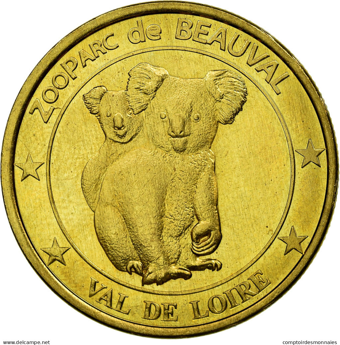 France, Jeton, Tourist Token, Val De Loire - Zoo Parc De Beauval N°4 - Autres & Non Classés