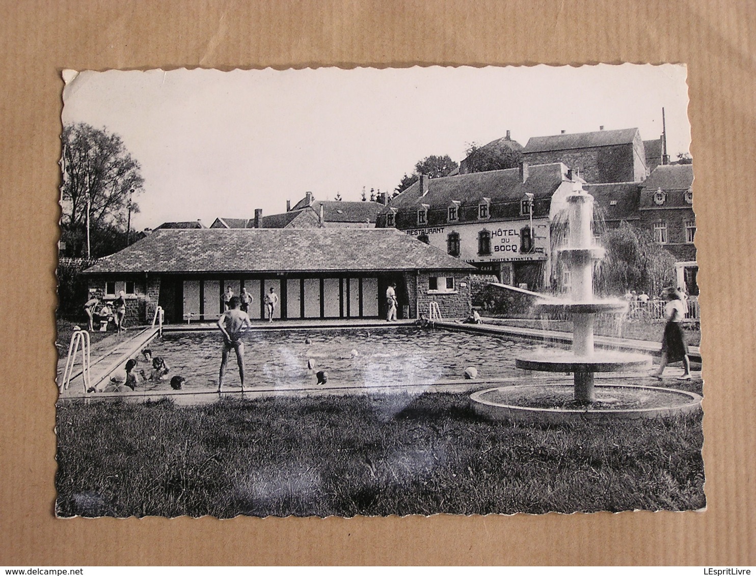 SPONTIN Le Bassin De Natation Animée  Province Namur België Belgique Carte Postale Postcard - Yvoir