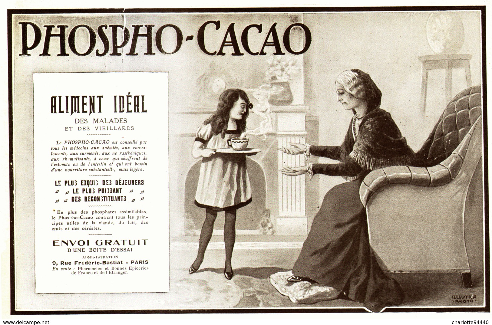 PUB    " PHOSCAO  "   1911 ( 9 ) - Cioccolato