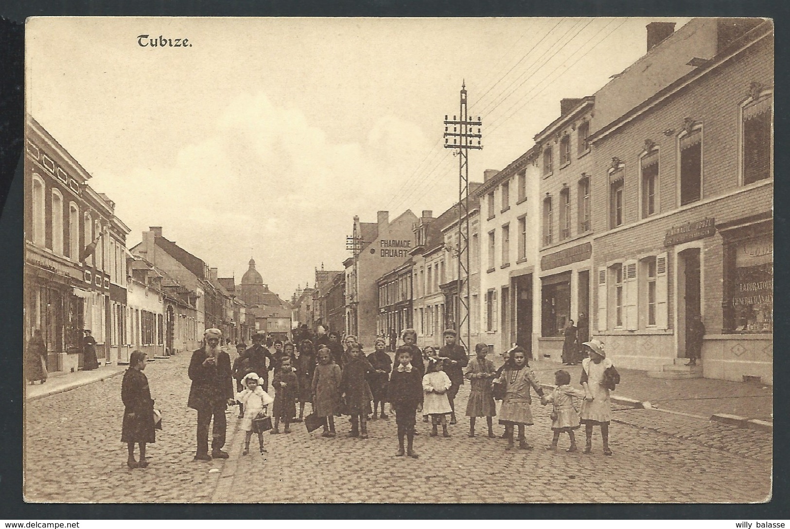 +++ CPA - TUBIZE - Belle Carte Animée !   // - Tubize