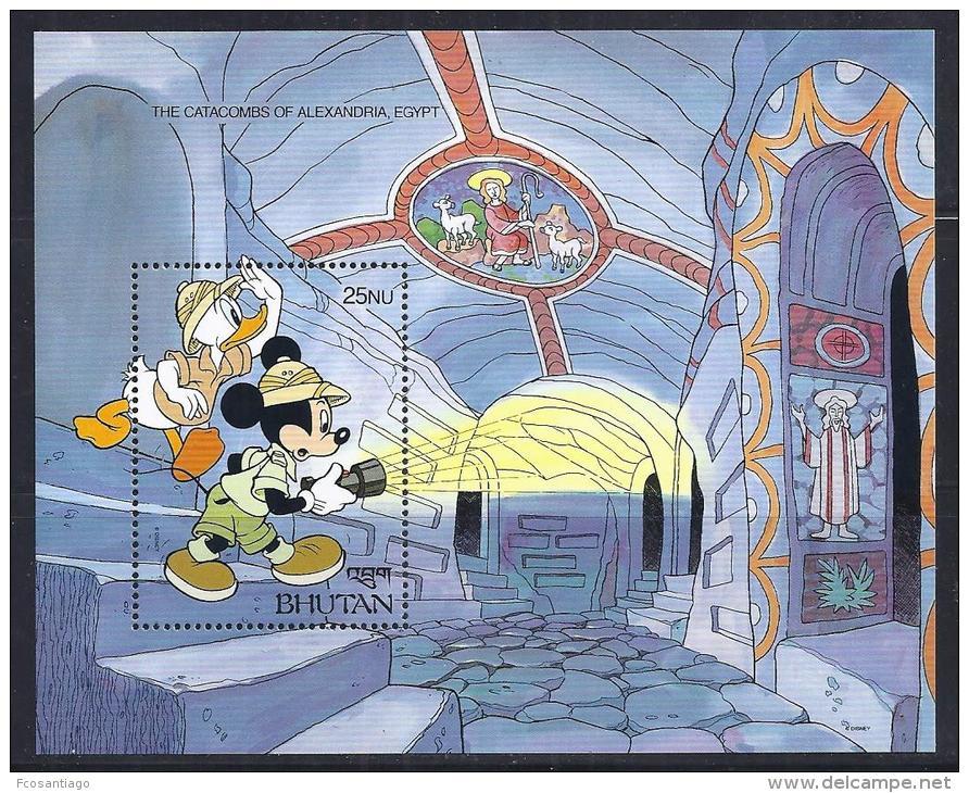 DISNEY - BHUTAN 1990 - Yvert #H259 - MNH ** - Disney