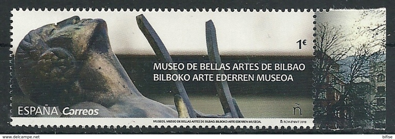 ESPAÑA 2019 - Museo De Bellas Artes De Bilbao ** - Unused Stamps