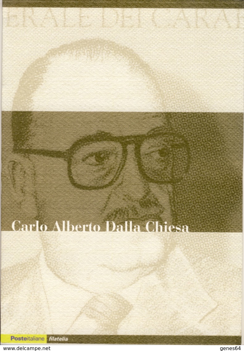 Carlo Alberto Dalla Chiesa - Anno 2002 - Folder - Presentation Packs