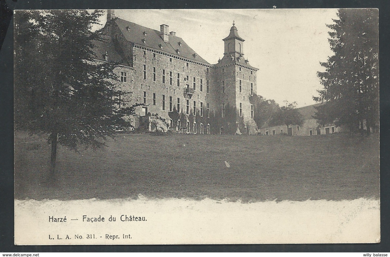 +++ CPA - HARZE - Façade Du Château    // - Aywaille