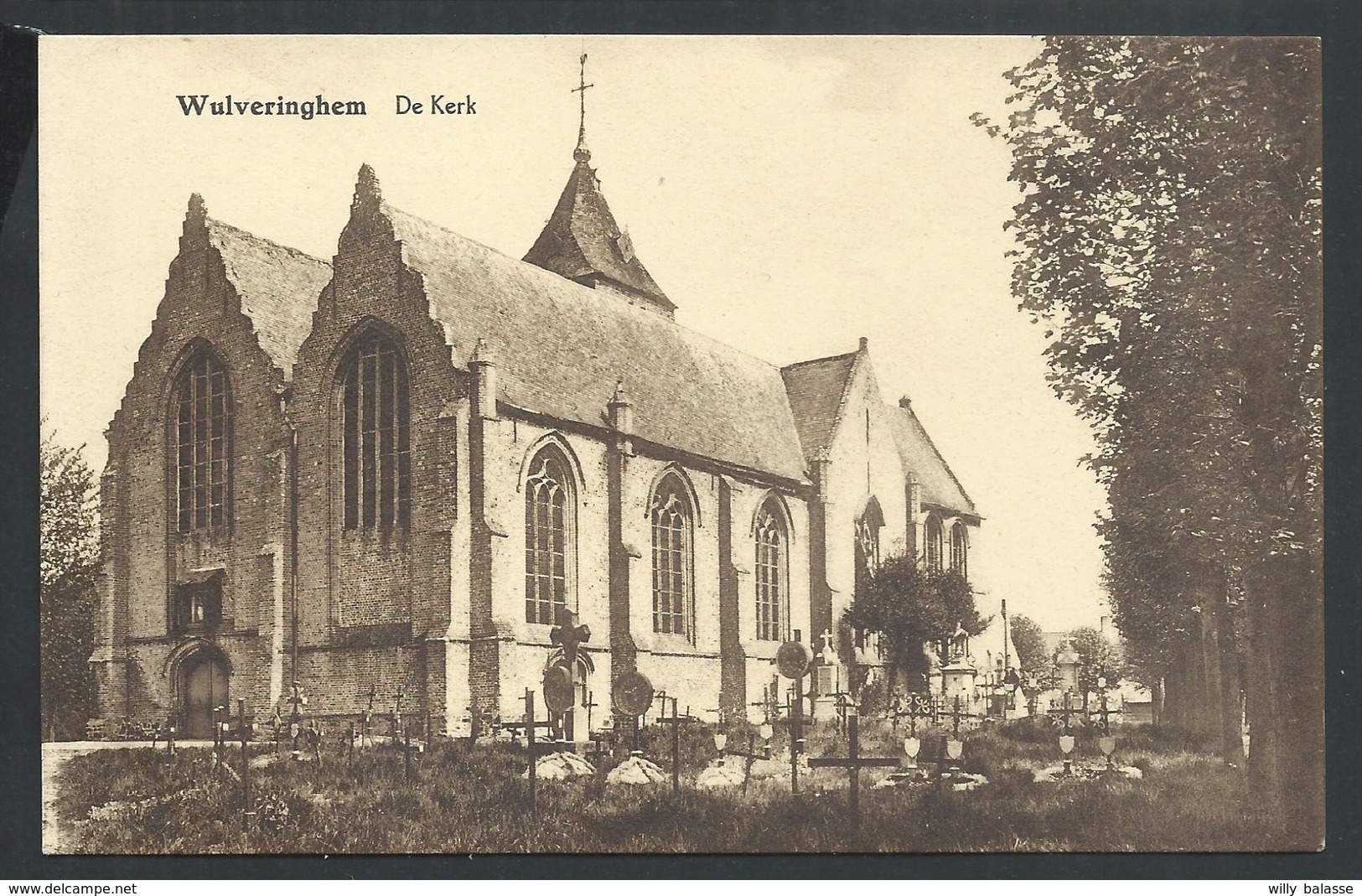 +++ CPA - WULVERINGHEM - De Kerk   // - Veurne