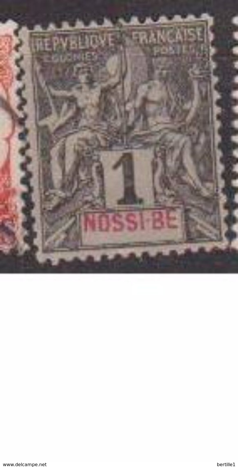 NOSSI BE         N°  YVERT  :   27   NEUF AVEC  CHARNIERES      ( Ch 1737    ) - Unused Stamps