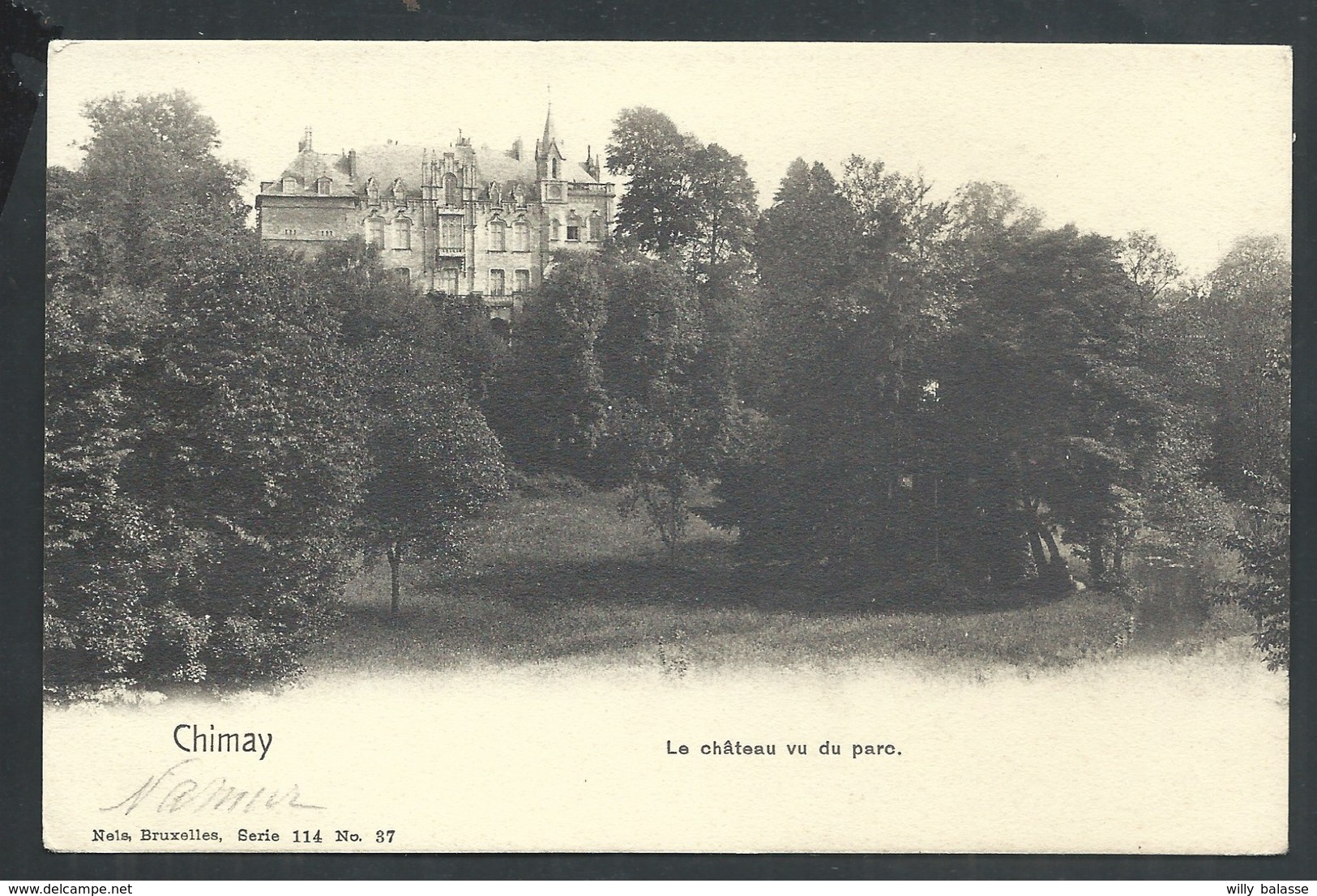 +++ CPA - CHIMAY - Château Vu Du Parc - Nels  Série 114 N° 37  // - Chimay