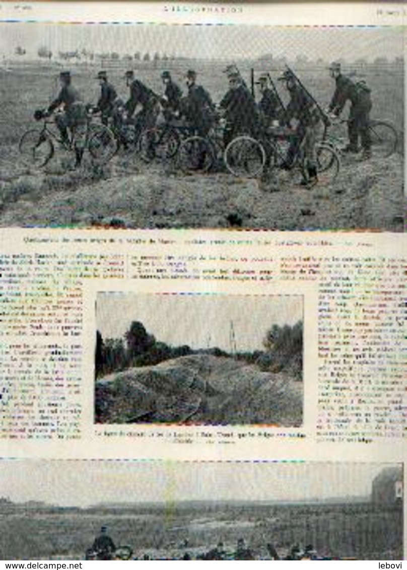 « La Bataille De HAELEN»  4 Pages Avec 12 Photos In «L’Illustration » Du 22/08/1914 - 1914-18