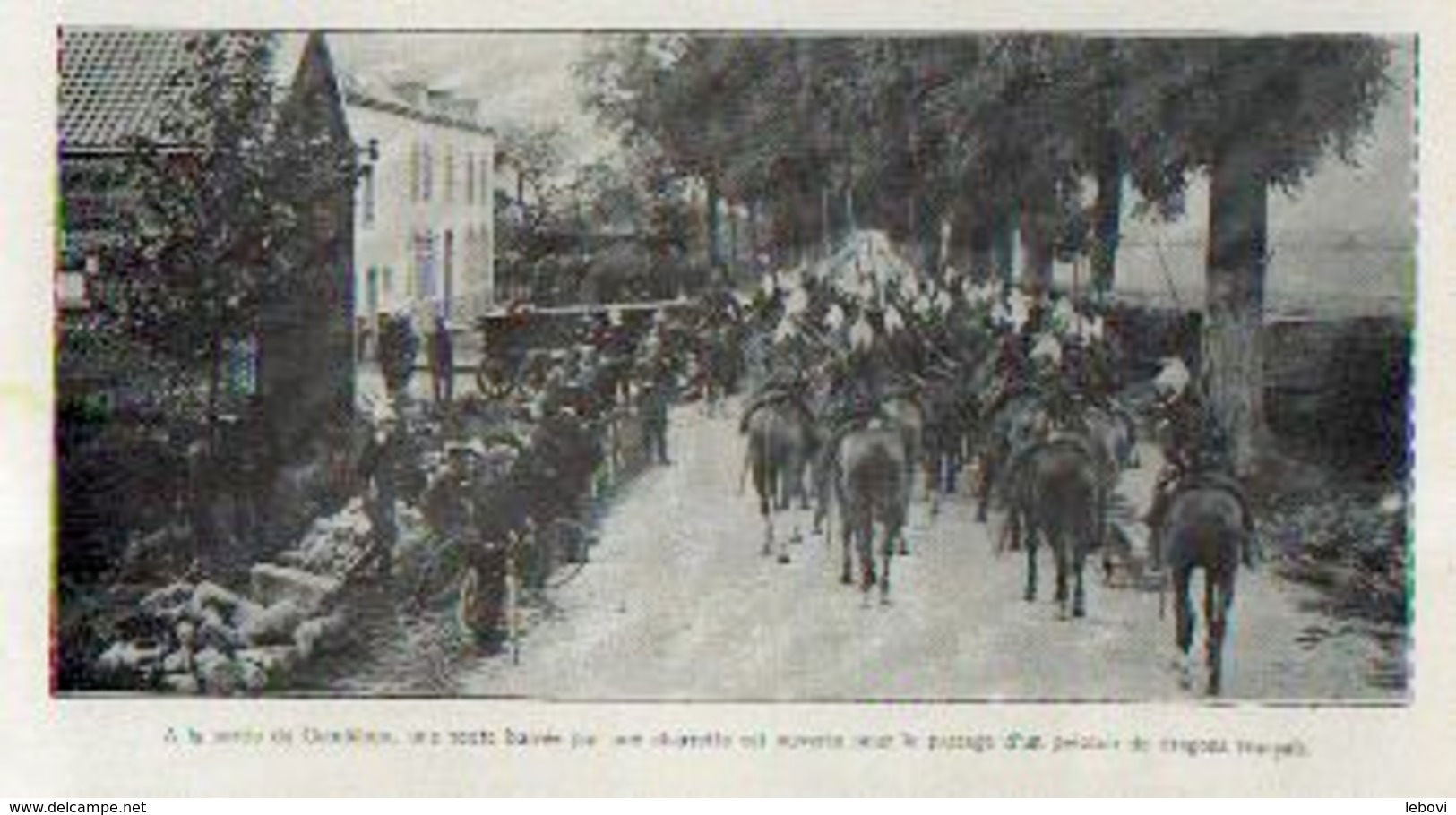 (LOUVAIN, GEMBLOUX, Etc…) « Scènes De L’invasion Allemande En Belgique »  Divers Textes Avec 14 Photos In ---> - 1914-18