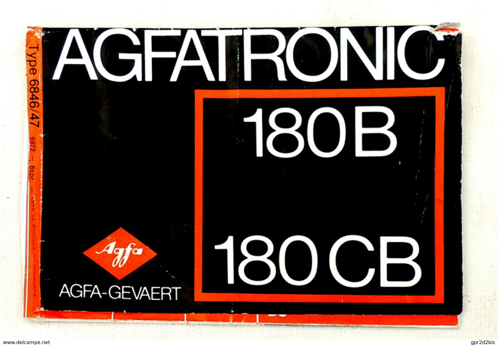 Vintage Notice Flash électronique AGFA TRONIC 180B & 180CB En Français Allemand &  Néerlandais - Matériel & Accessoires