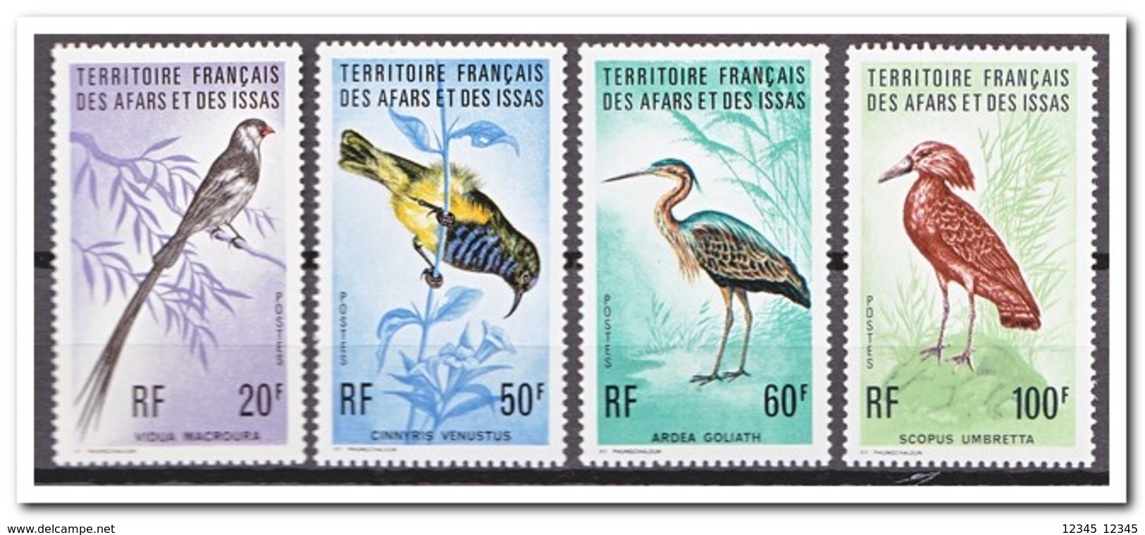 Afar En Issa 1975, Postfris MNH, Birds - Ongebruikt