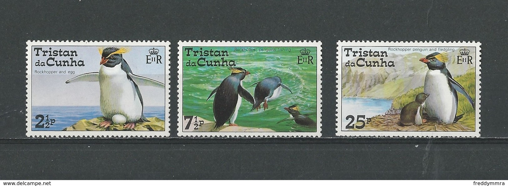 Tristan Da Cunha: 191 + 193/ 194 **   Manchots - Pingouins & Manchots