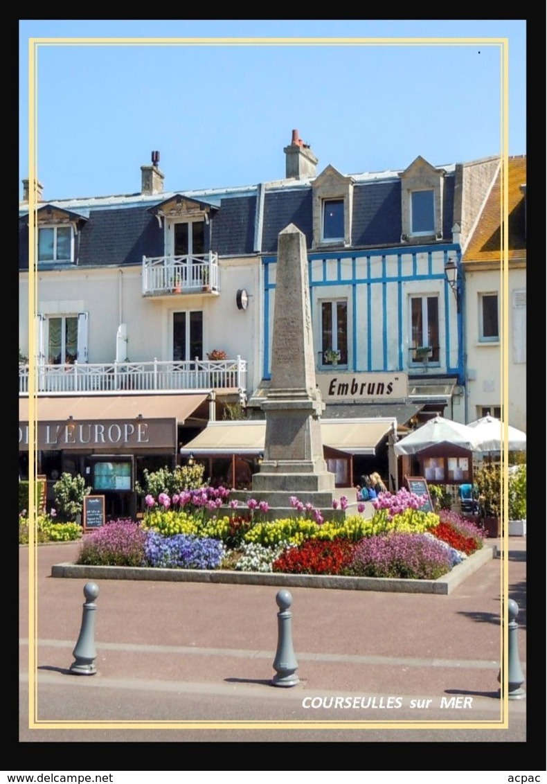 14  COURSEULLES  Sur  MER  ... Monument Aux Morts - Courseulles-sur-Mer