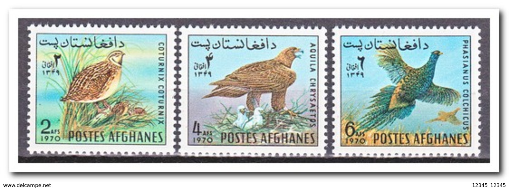 Afghanistan 1968, Postfris MNH, Birds - Afghanistan