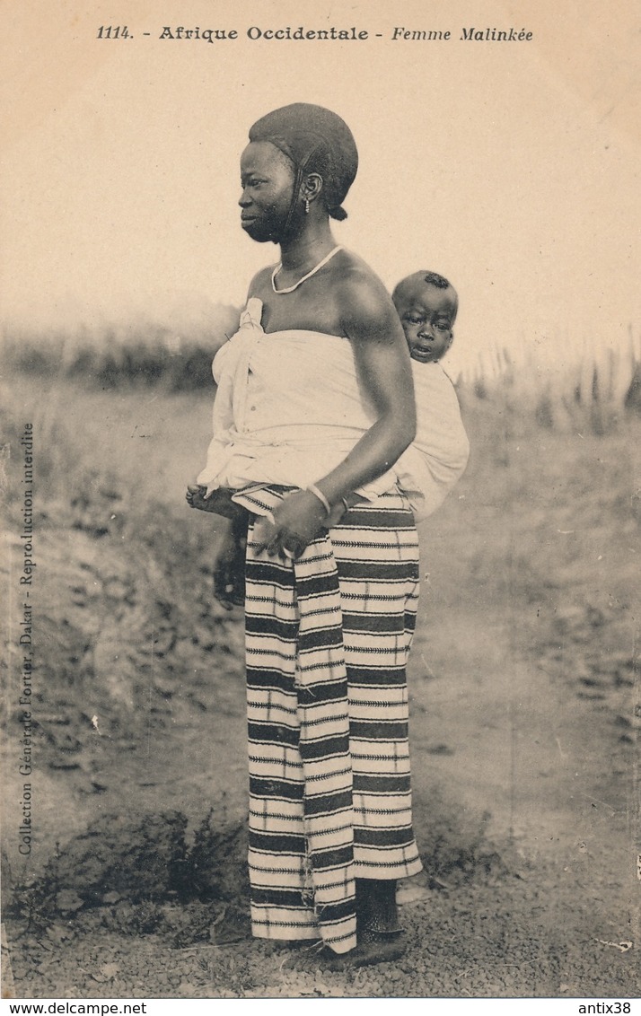 I95 - Afrique Occidentale - Jeune Femme Malinkée - Afrique