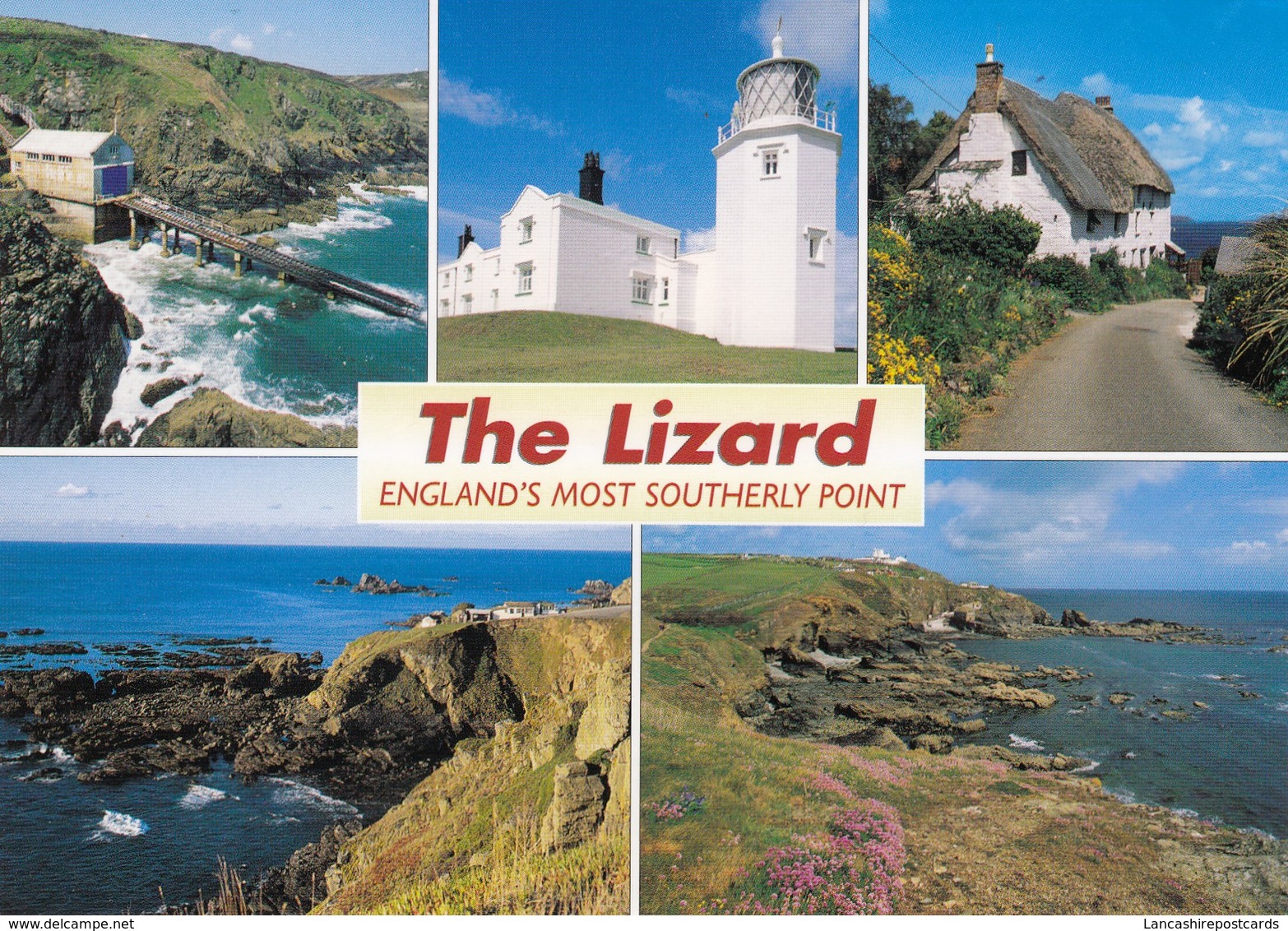 Postcard The Lizard England's Most Southerly Point [ Salmon ] My Ref  B23438 - Other & Unclassified