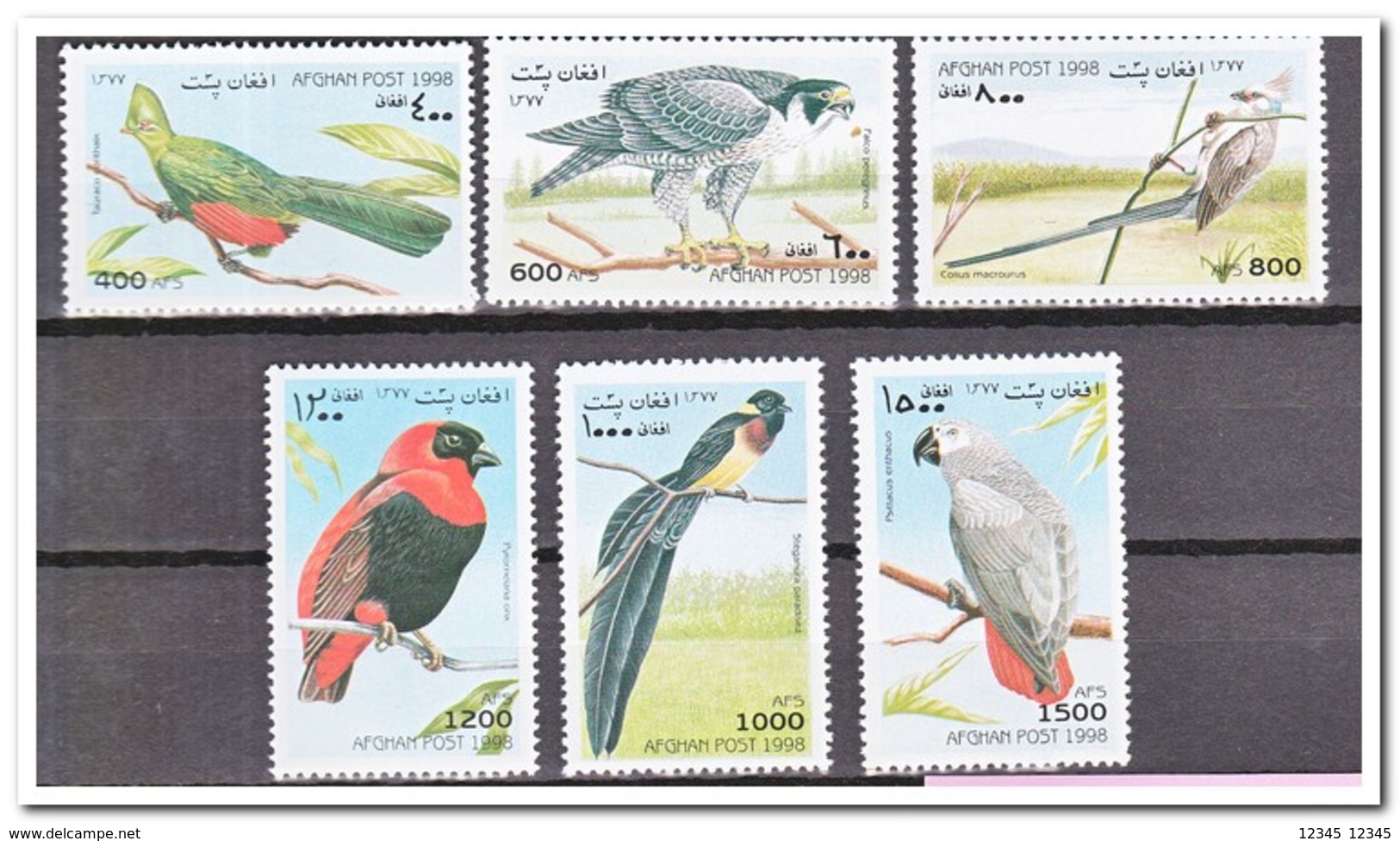 Afghanistan 1998, Postfris MNH, Birds - Afghanistan