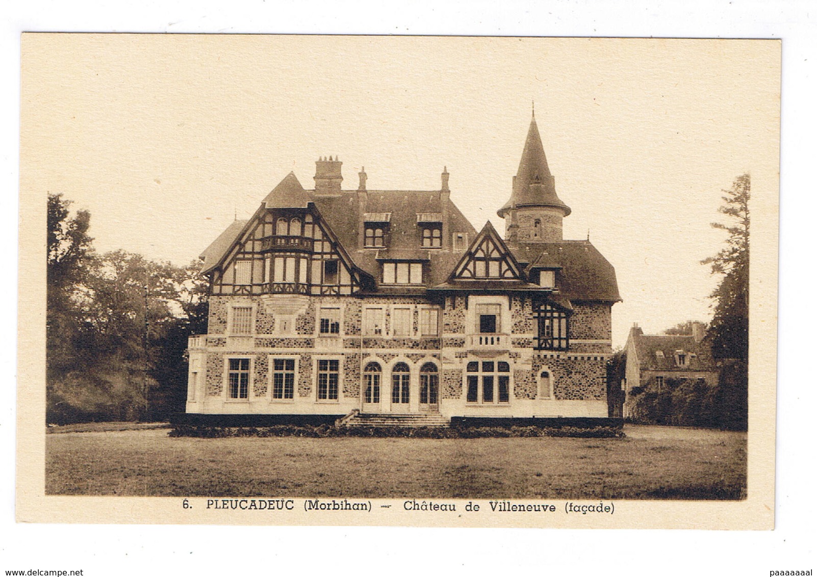 PLEUCADEUC  CHATEAU DE VILLENEUVE - Autres & Non Classés